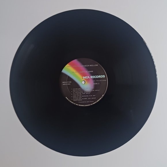 Olivia Newton John Have You Never Been Mellow vinyl record, 1975 first pressing - Picture 8 of 10